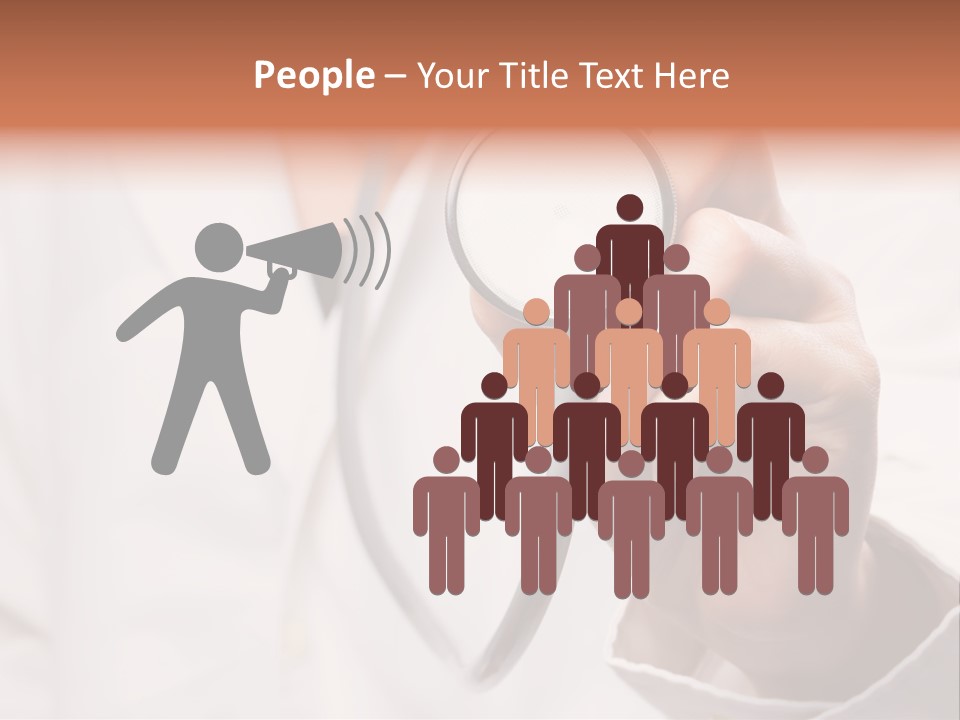 Space Woman Copyspace PowerPoint Template