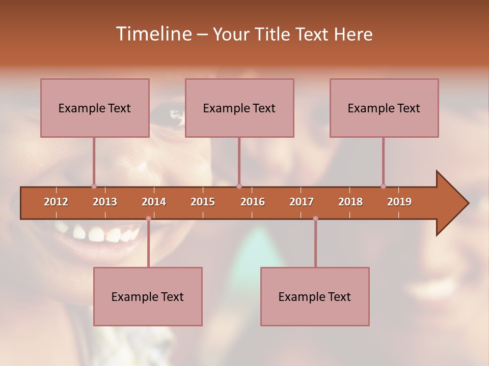 Cute Attire Outdoor PowerPoint Template