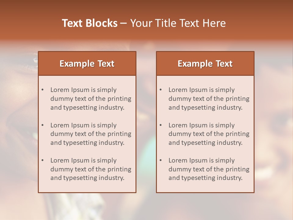 Cute Attire Outdoor PowerPoint Template