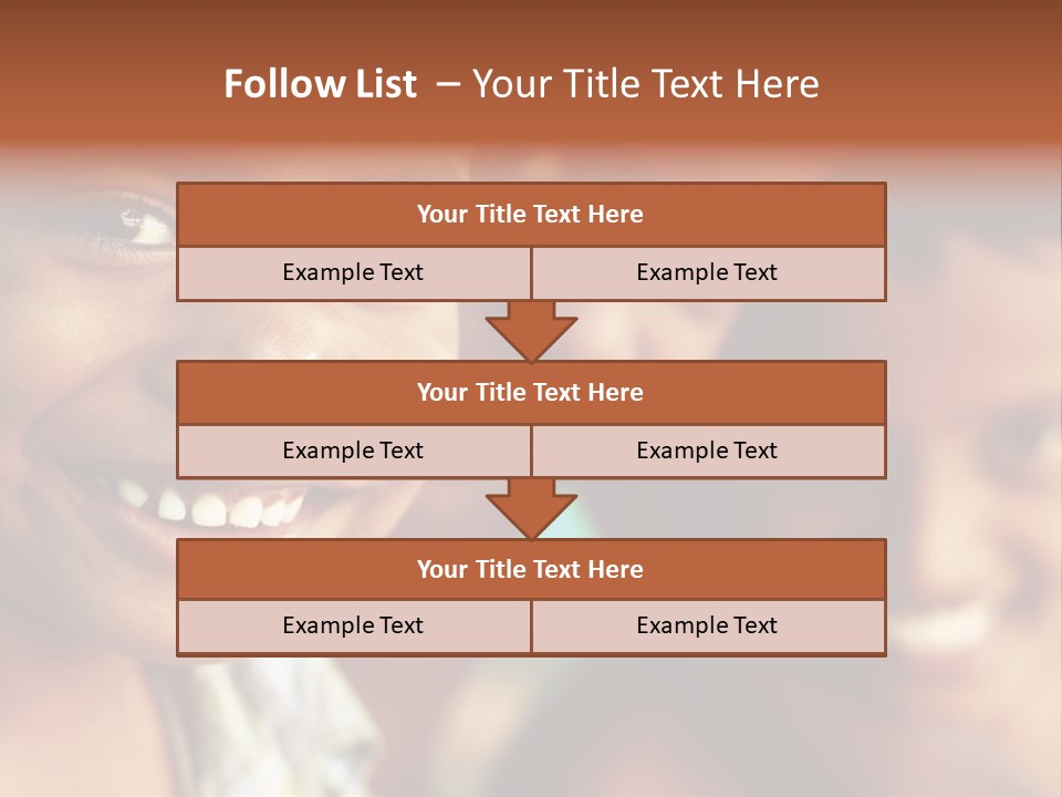 Cute Attire Outdoor PowerPoint Template