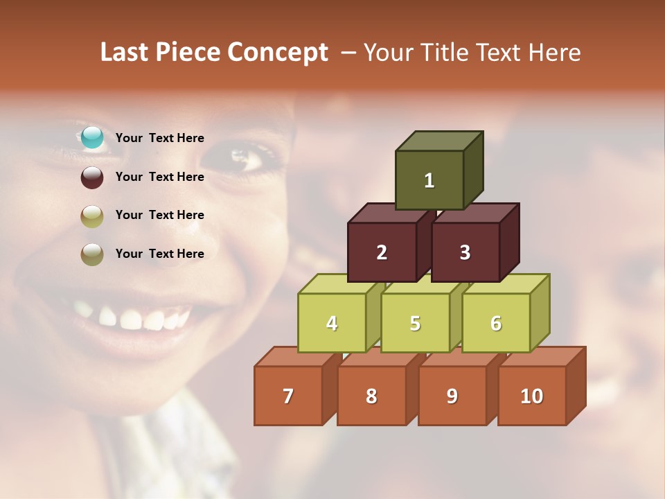 Cute Attire Outdoor PowerPoint Template