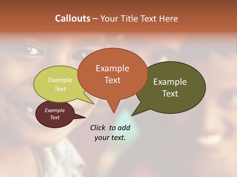 Cute Attire Outdoor PowerPoint Template