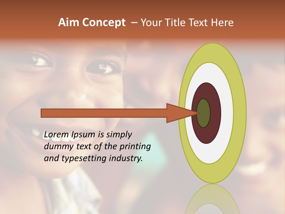 Cute Attire Outdoor PowerPoint Template