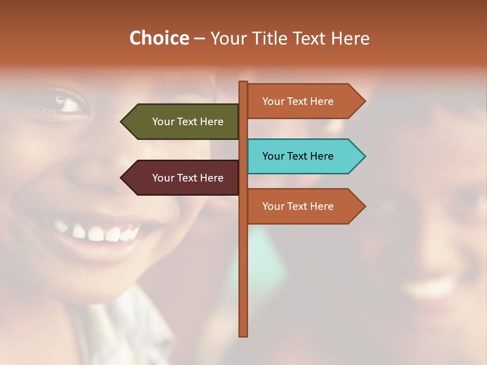 Cute Attire Outdoor PowerPoint Template