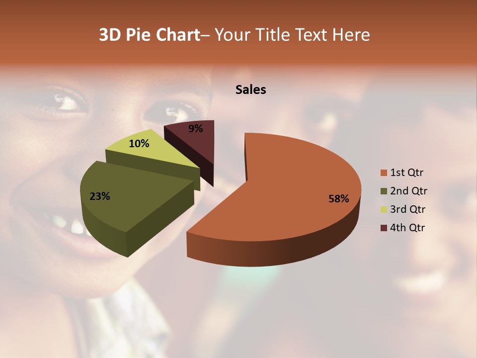 Cute Attire Outdoor PowerPoint Template