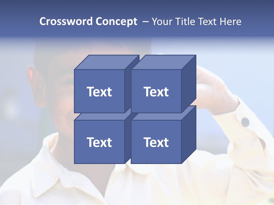 Playful Joy Handsome PowerPoint Template