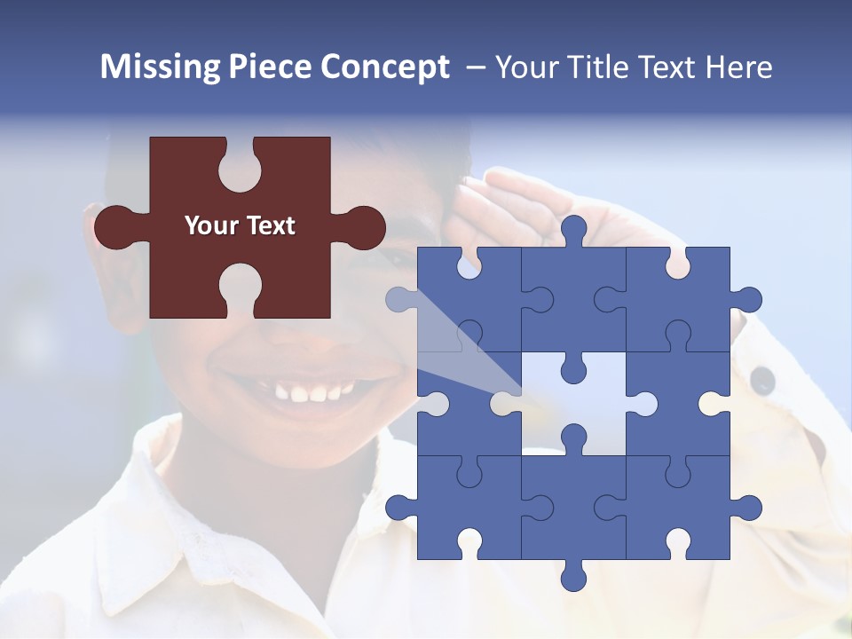 Playful Joy Handsome PowerPoint Template