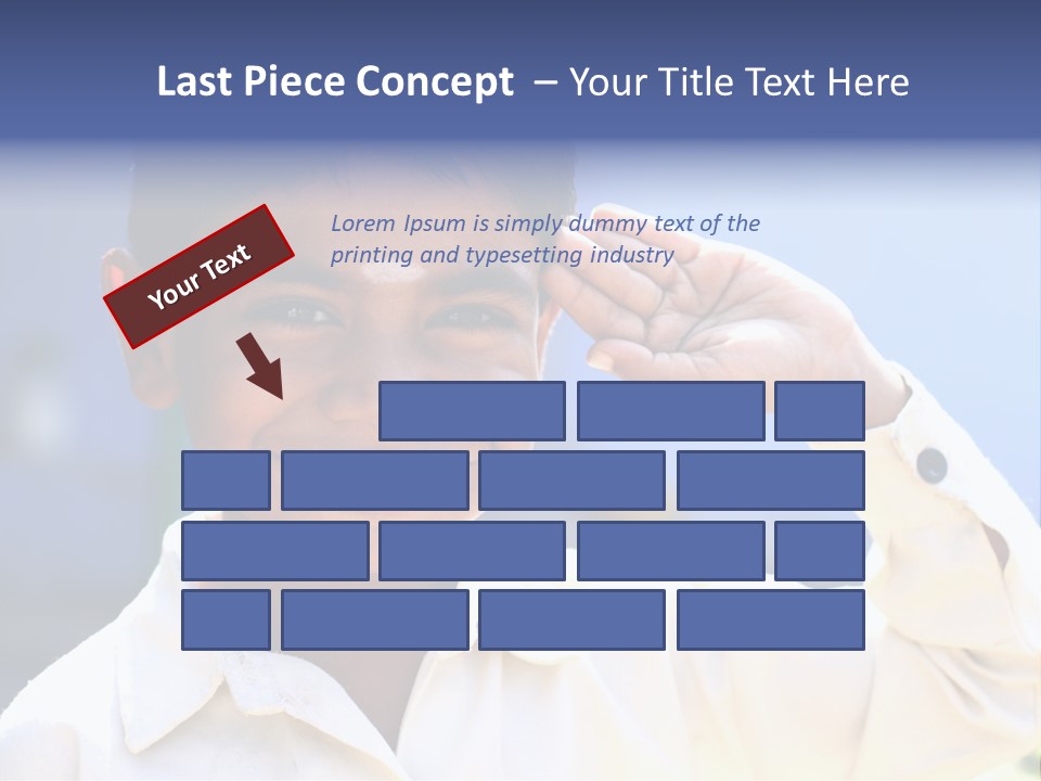 Playful Joy Handsome PowerPoint Template