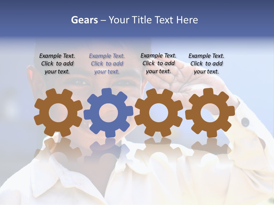 Playful Joy Handsome PowerPoint Template