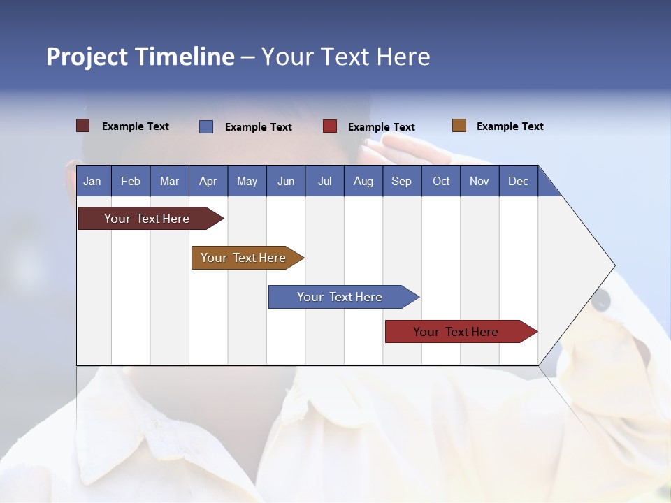 Playful Joy Handsome PowerPoint Template