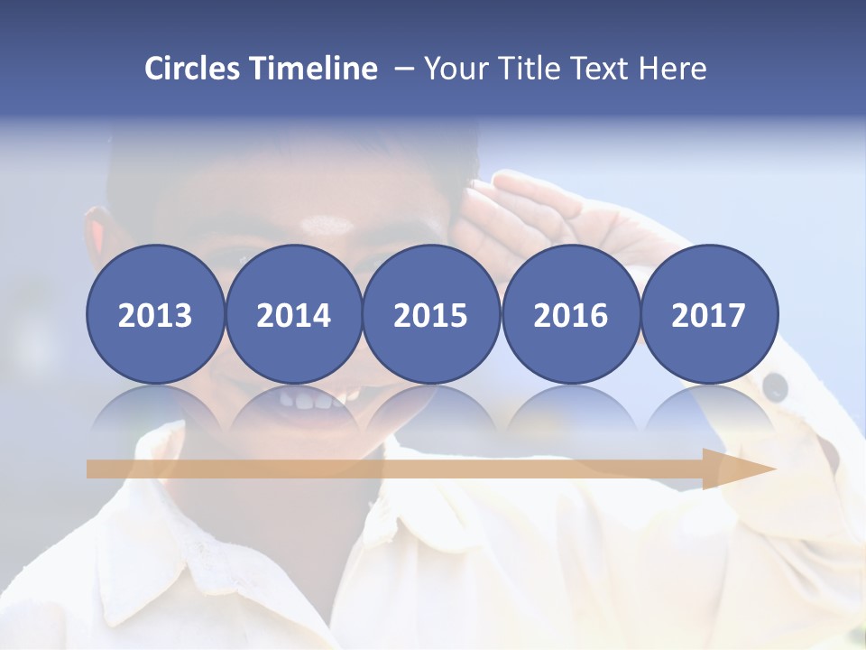 Playful Joy Handsome PowerPoint Template