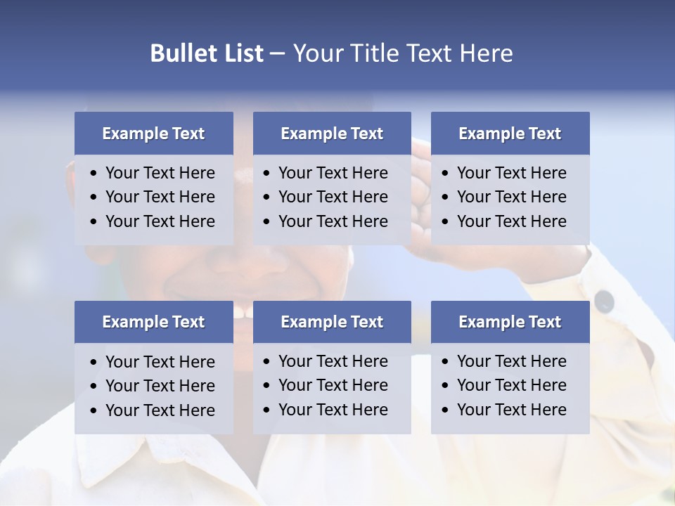 Playful Joy Handsome PowerPoint Template