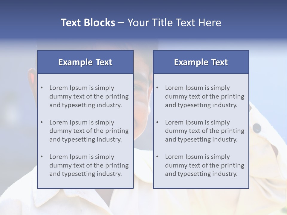 Playful Joy Handsome PowerPoint Template
