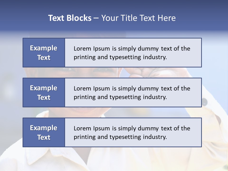 Playful Joy Handsome PowerPoint Template