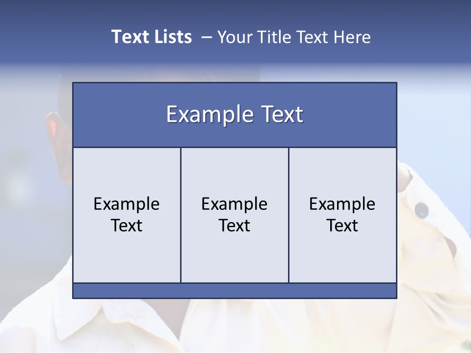 Playful Joy Handsome PowerPoint Template