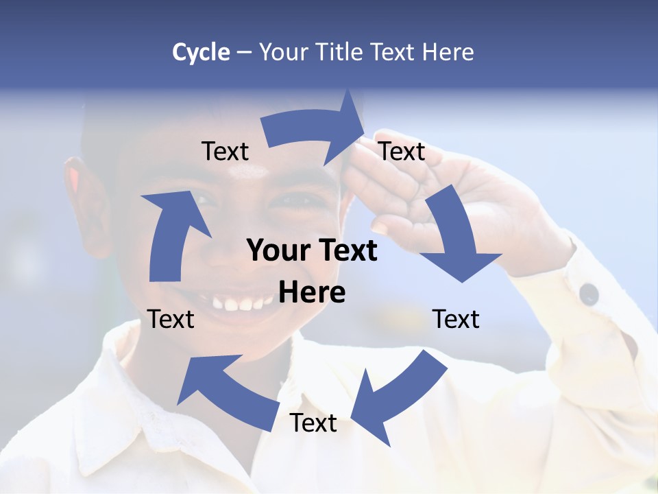 Playful Joy Handsome PowerPoint Template