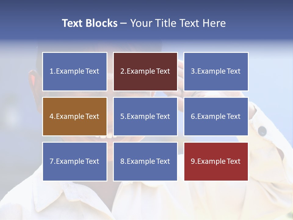 Playful Joy Handsome PowerPoint Template