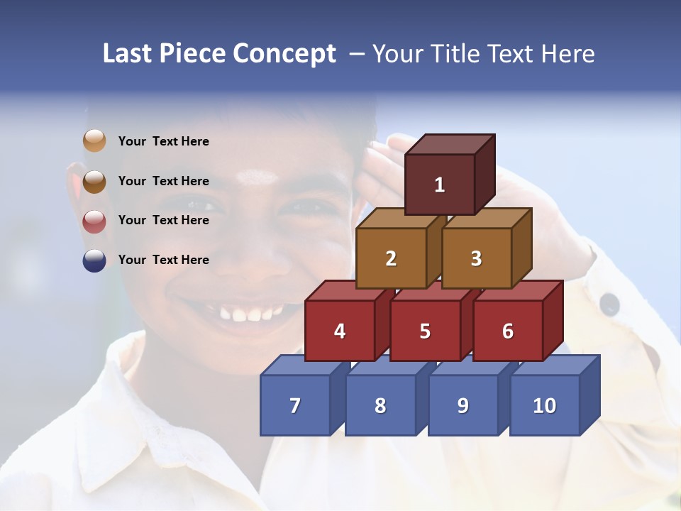 Playful Joy Handsome PowerPoint Template