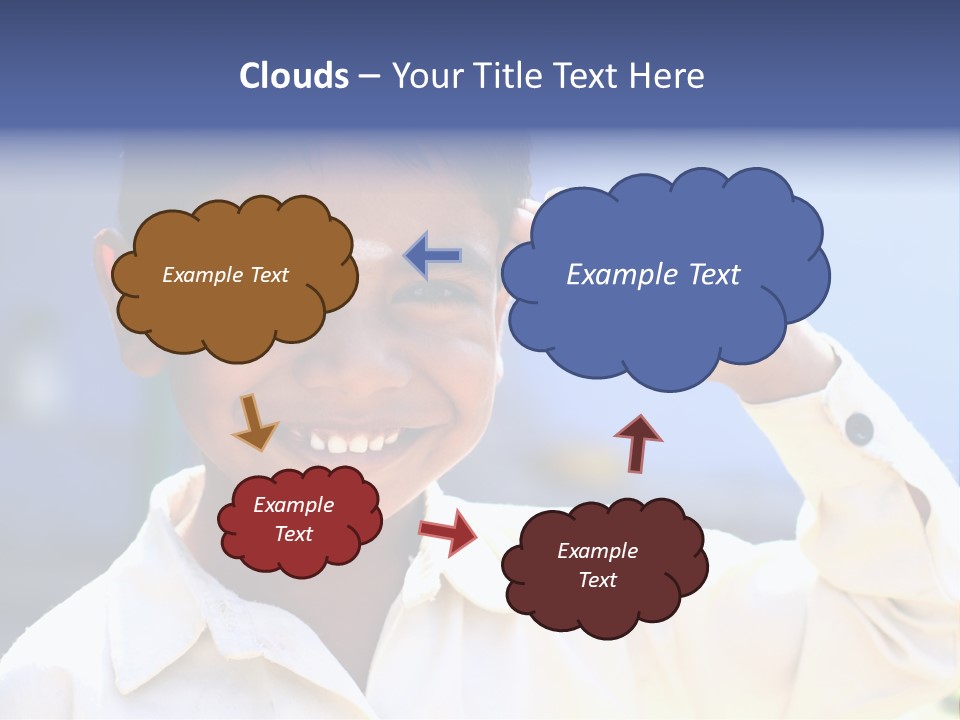 Playful Joy Handsome PowerPoint Template