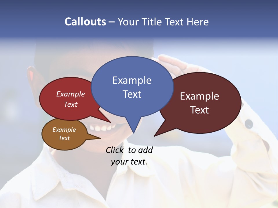 Playful Joy Handsome PowerPoint Template