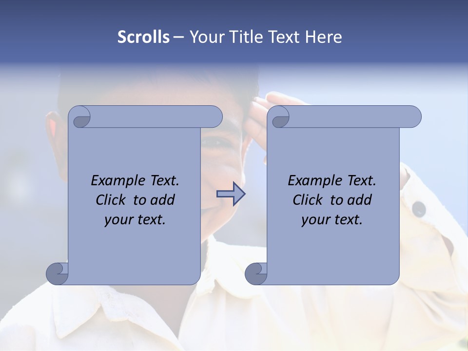 Playful Joy Handsome PowerPoint Template