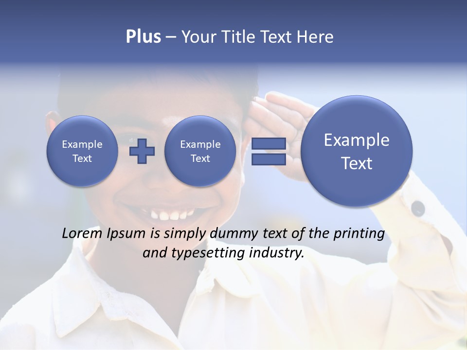 Playful Joy Handsome PowerPoint Template