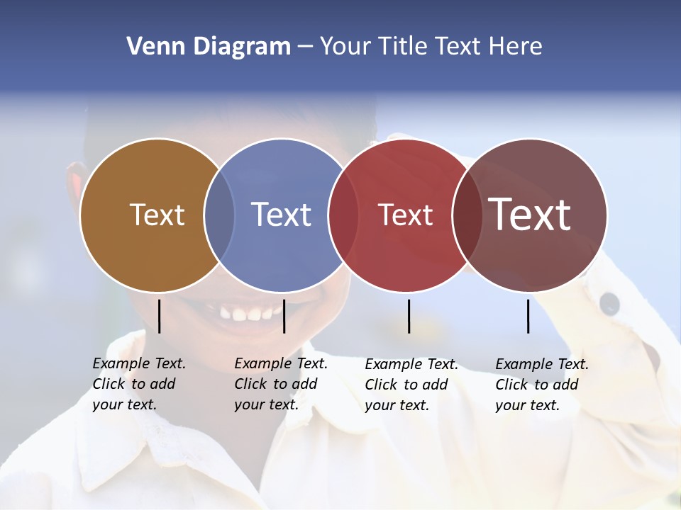 Playful Joy Handsome PowerPoint Template