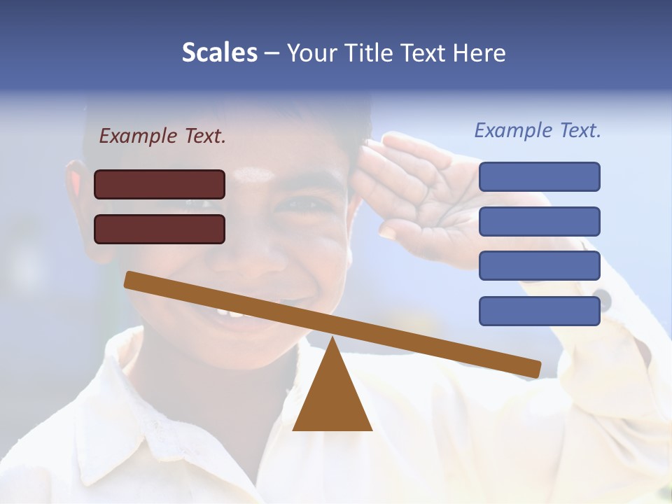 Playful Joy Handsome PowerPoint Template