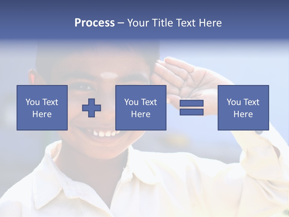 Playful Joy Handsome PowerPoint Template