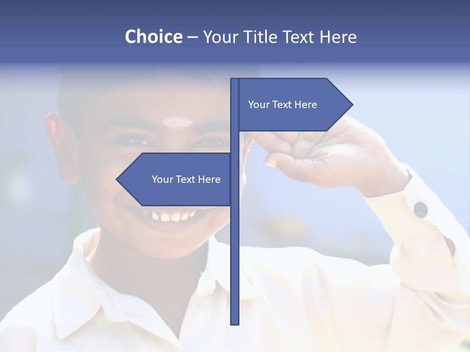 Playful Joy Handsome PowerPoint Template