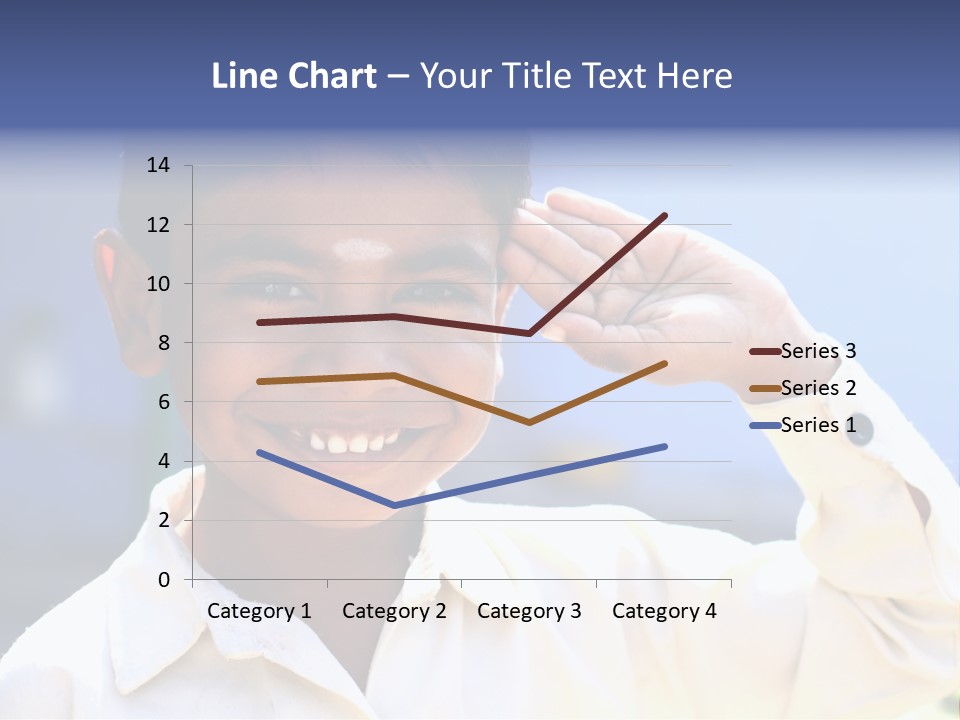 Playful Joy Handsome PowerPoint Template