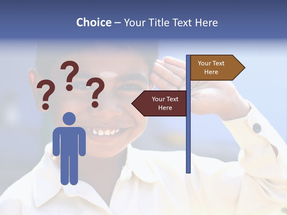 Playful Joy Handsome PowerPoint Template