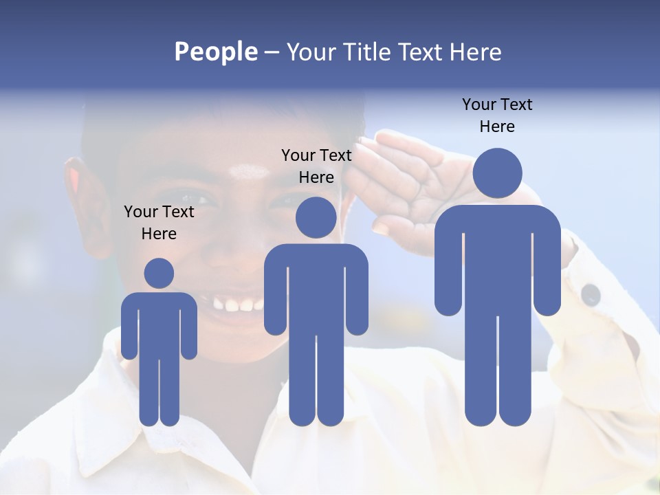 Playful Joy Handsome PowerPoint Template