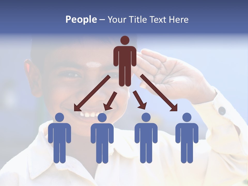 Playful Joy Handsome PowerPoint Template