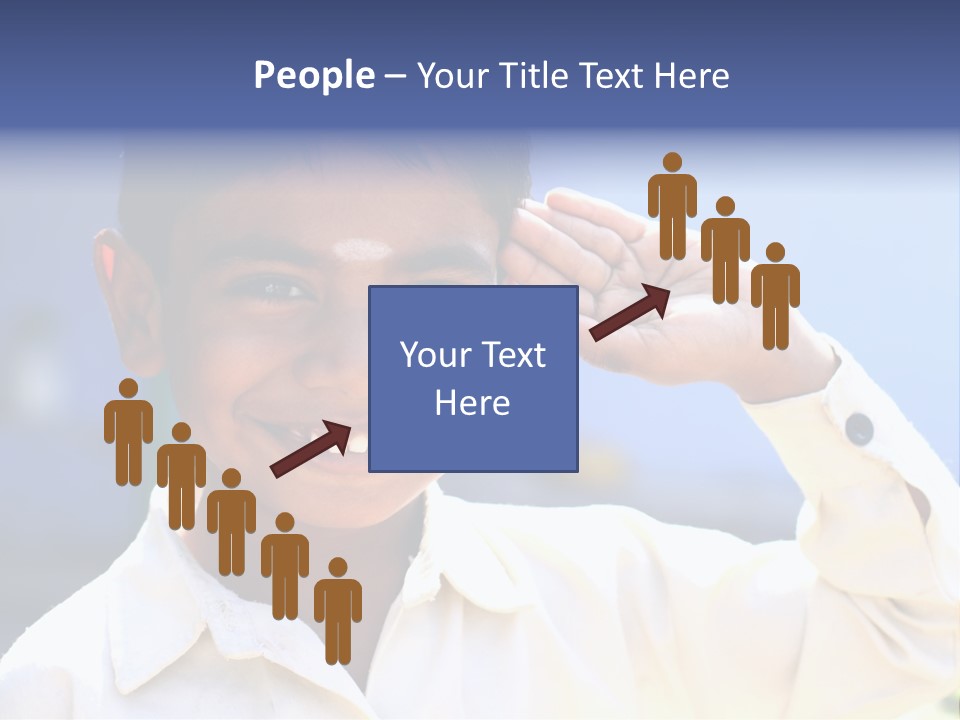 Playful Joy Handsome PowerPoint Template