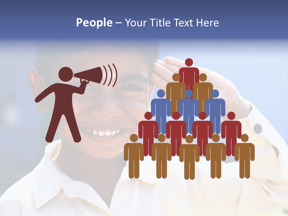 Playful Joy Handsome PowerPoint Template