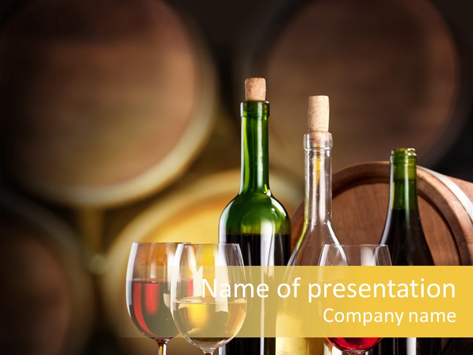Gourmet Image Traditional PowerPoint Template