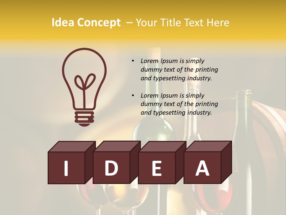 Gourmet Image Traditional PowerPoint Template