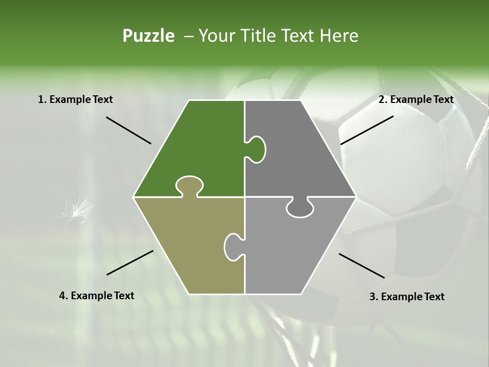 Soccer Entertainment Stadium PowerPoint Template