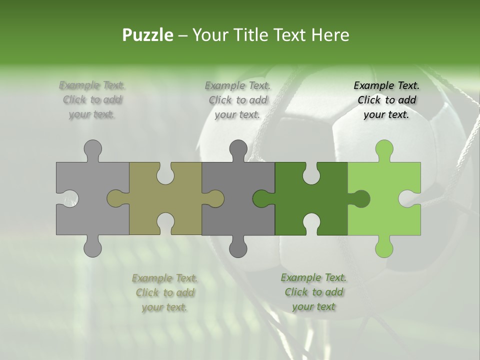 Soccer Entertainment Stadium PowerPoint Template