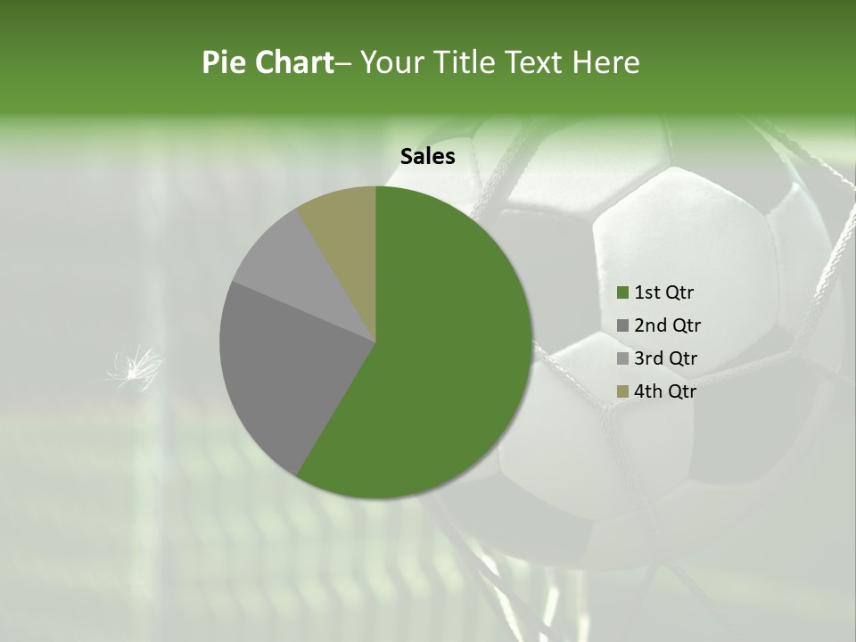 Soccer Entertainment Stadium PowerPoint Template