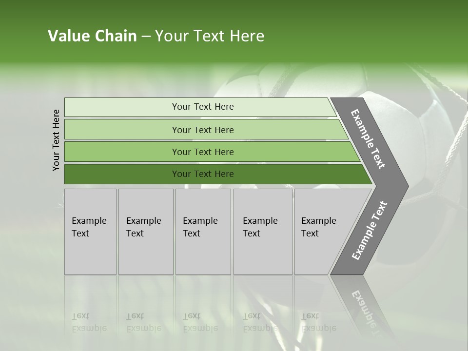 Soccer Entertainment Stadium PowerPoint Template
