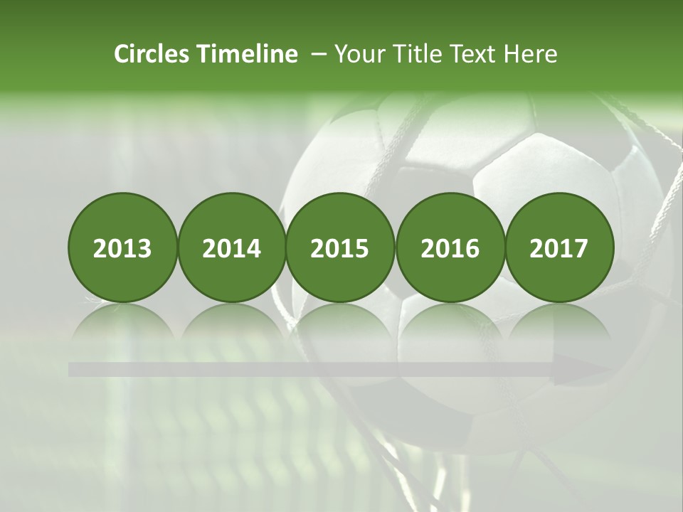 Soccer Entertainment Stadium PowerPoint Template