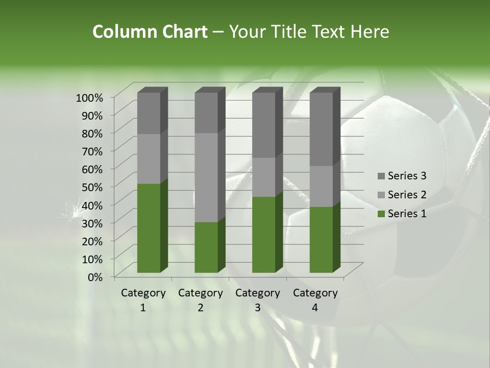 Soccer Entertainment Stadium PowerPoint Template