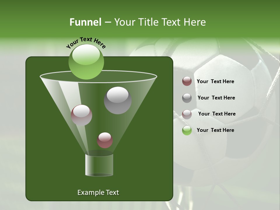 Soccer Entertainment Stadium PowerPoint Template