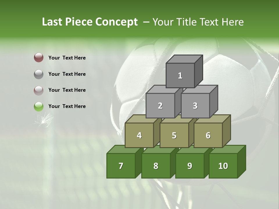 Soccer Entertainment Stadium PowerPoint Template