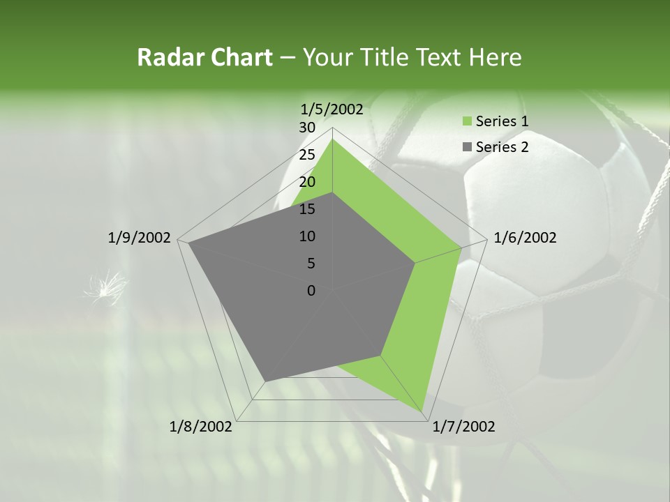 Soccer Entertainment Stadium PowerPoint Template