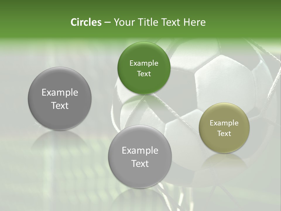 Soccer Entertainment Stadium PowerPoint Template