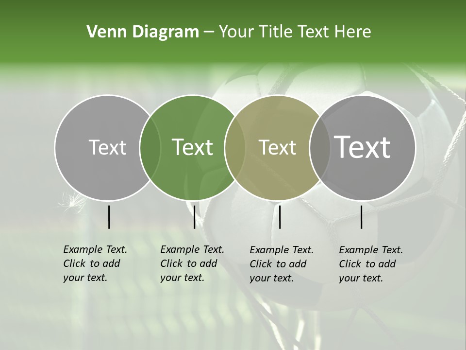 Soccer Entertainment Stadium PowerPoint Template