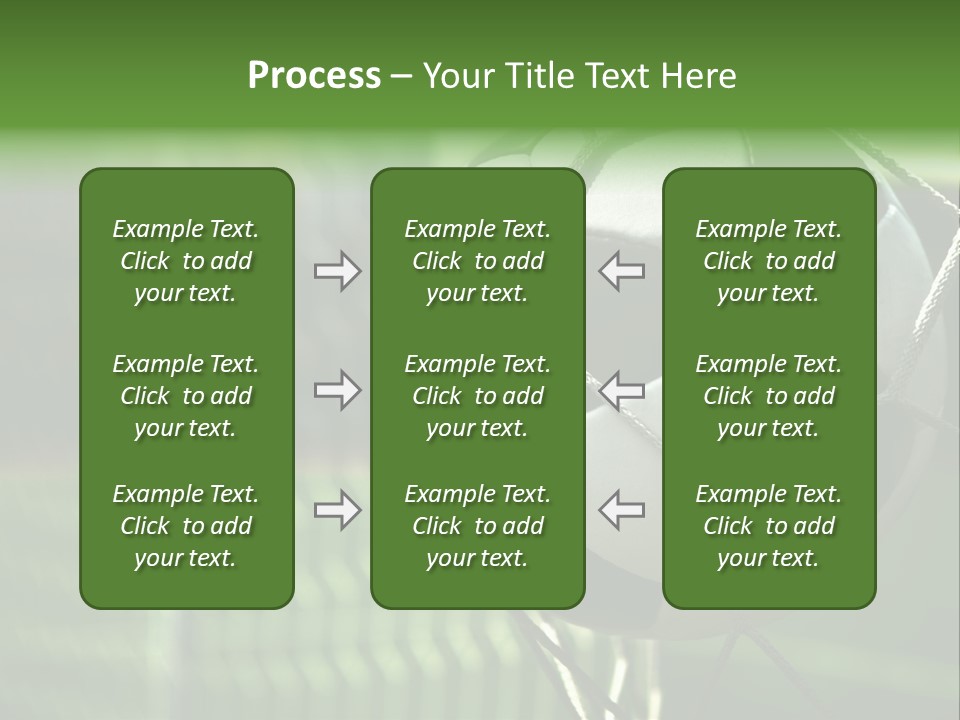 Soccer Entertainment Stadium PowerPoint Template
